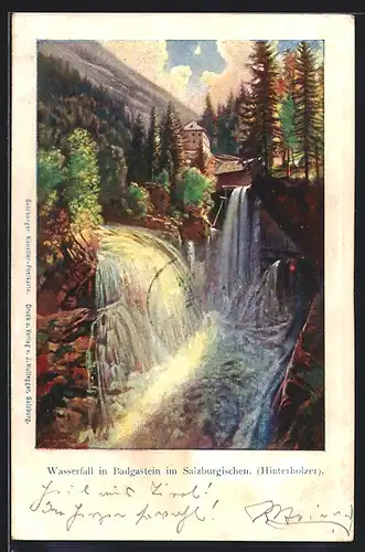 AK Badgastein, Wasserfall im Salzburgischen