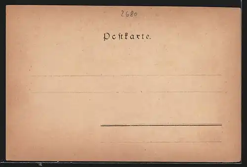 Künstler-AK Semmering, Kapelle am Waldrand