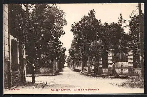 AK Cernay-Ermont, Allee de la Fontaine