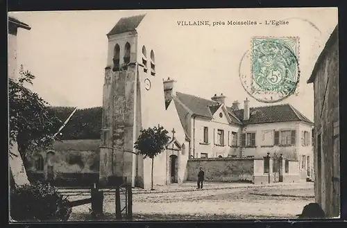AK Villaine près Moisselles, L`Eglise