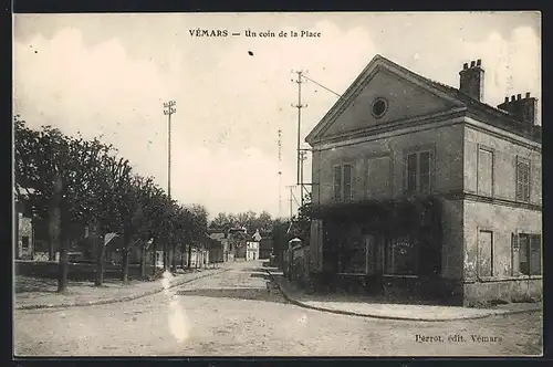 AK Vémars, Un coin de la Place