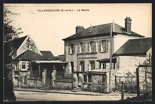 AK Vallangoujard, La Mairie