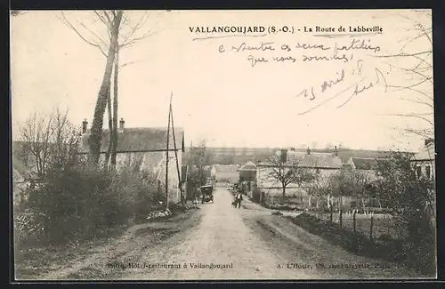 AK Vallangoujard, La Route de Labbeville