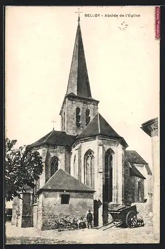 AK Belloy, Abside de l`Eglise