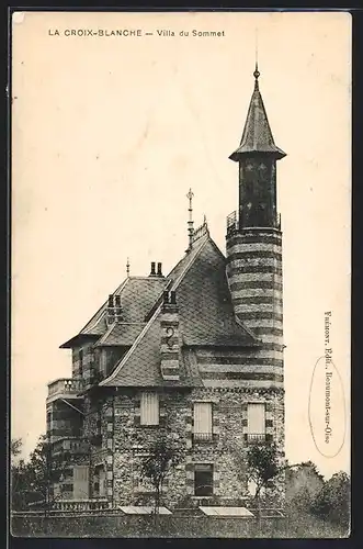 AK Beaumont-sur-Oise, La Croix-Blanche, Villa du Sommet