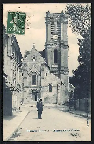 AK Chars, Eglise Extérieur