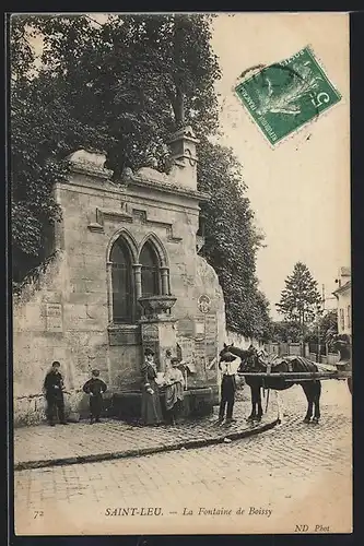AK Saint-Leu, La Fontaine de Boissy