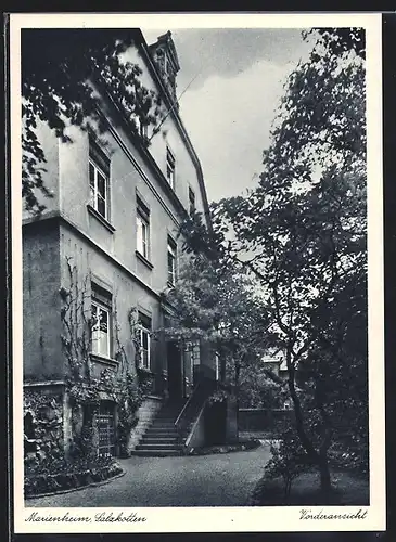 AK Salzkotten, Marienheim, Vorderansicht