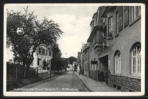 AK Rengsdorf, Blick in die Moltkestrasse