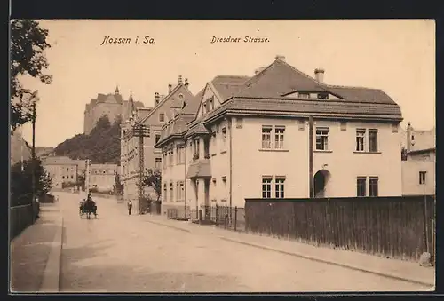 AK Nossen i. Sa., Dresdner Strasse