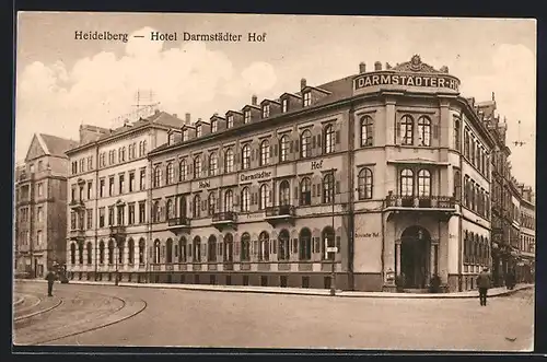 AK Heidelberg, Hotel Darmstädter Hof
