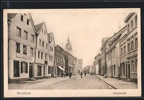 AK Rheinbach, Blick in die Hauptstrasse