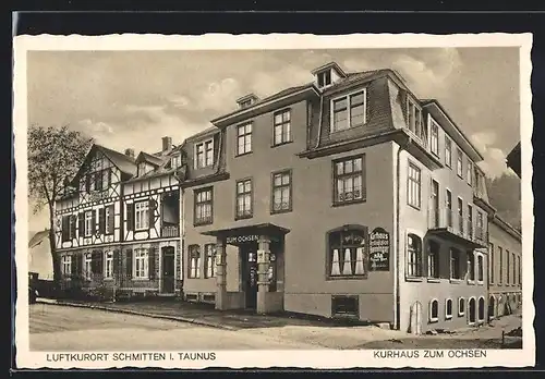 AK Schmitten / Taunus, Hotel Kurhaus zum Ochsen