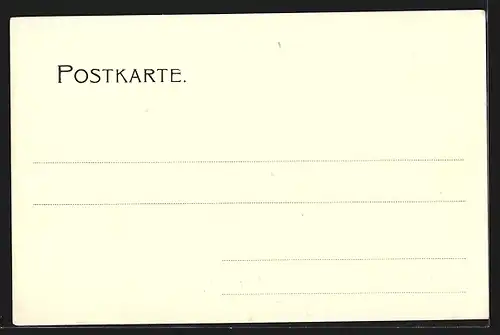 AK Wanzleben, Ritterstrasse mit Bäumen