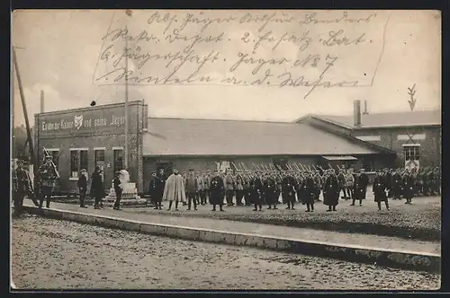 AK Rinteln, Kaserne mit Soldaten