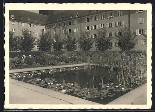 AK München, Hengelerhof in der Borsteisiedlung