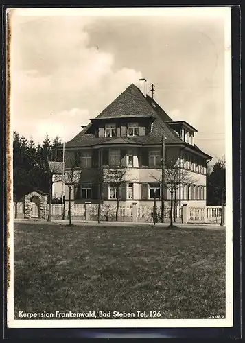 AK Bad Steben, Kurhotel Frankenwald