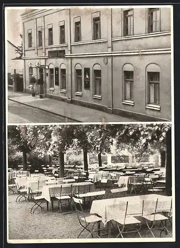 AK Düren-Niederau, Gaststätte und Pension Daniels von Bernh. Geisler jr.