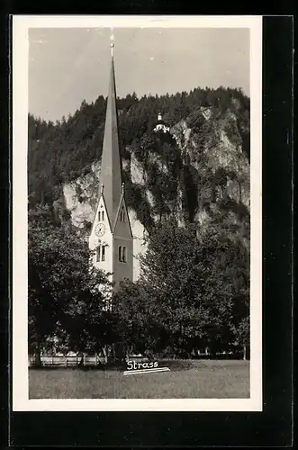 AK Strass, Ansicht der Kirche