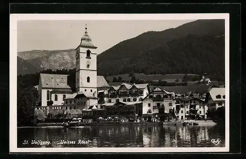 AK St. Wolfgang, Hotel Weisses Rössl