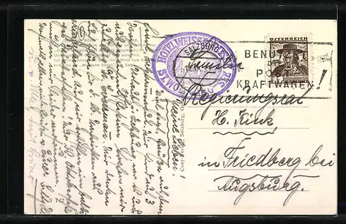 AK St. Wolfgang, Hotel Weisses Rössl