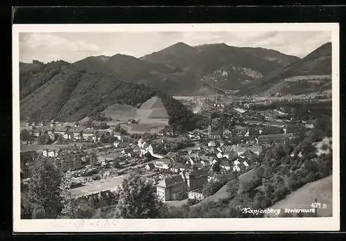 AK Kapfenberg /Steiermark, Panorama des Ortes