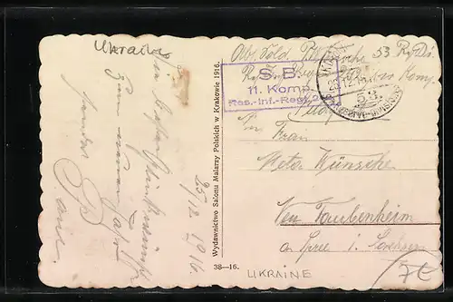 AK Lemberg, Landtagsgebäude mit Anlagen