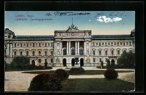 AK Lemberg, Landtagsgebäude