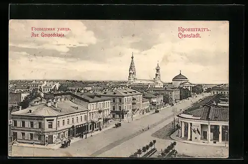 AK Cronstadt, Rue Gospodskaja