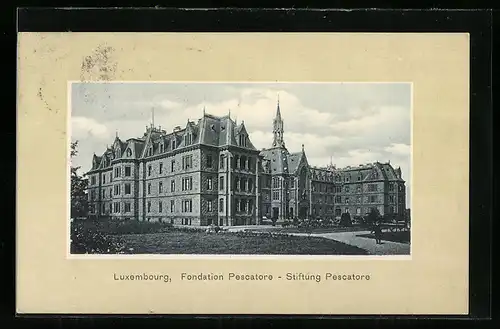 AK Luxembourg, Fondation Pescatore / Stiftung Pescatore mit Anlage