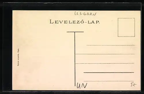 AK Aldebrö, Strassenansicht
