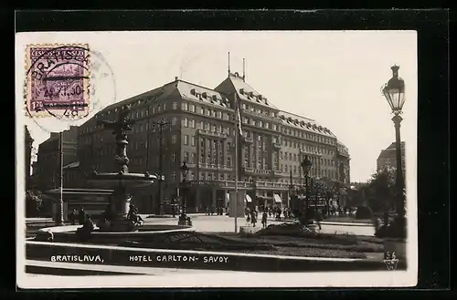 AK Bratislava, Hotel Carlton-Savoy