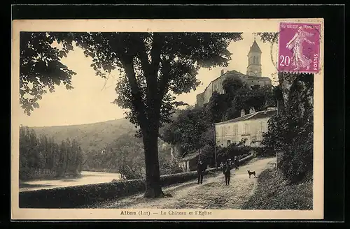AK Albas, Le Chateau et l`Eglise