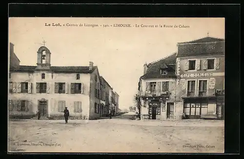 AK Limogne, Le Couvent et la Route de Cahors