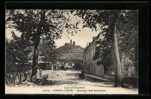 AK Saint-Céré, Avenue des Rentiers