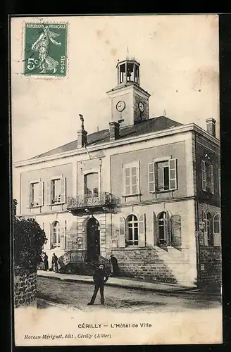 AK Cérilly, L`Hôtel de Ville