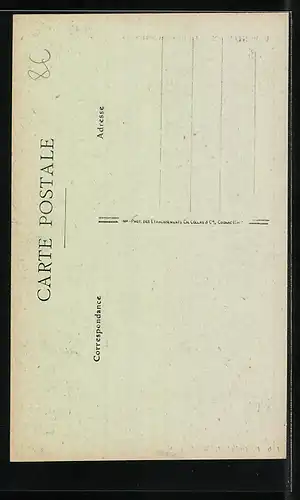 AK Montlucon, La Rue des Serruiers, Strassenpartie