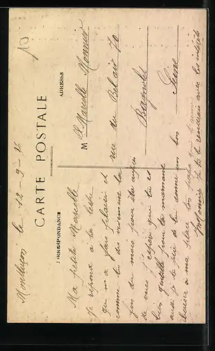 AK Montlucon, Grand-Rue, Strassenpartie