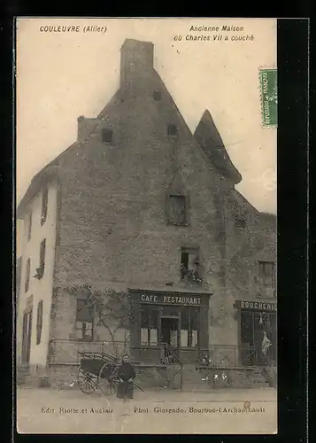 AK Couleuvre, Ancienne Maison où Charles VII a couché