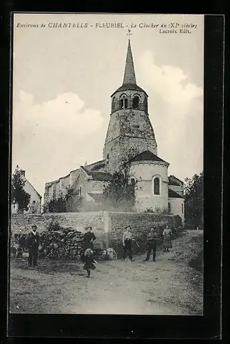 AK Chantelle-Fleuriel, Le Clocher du XIe siècle