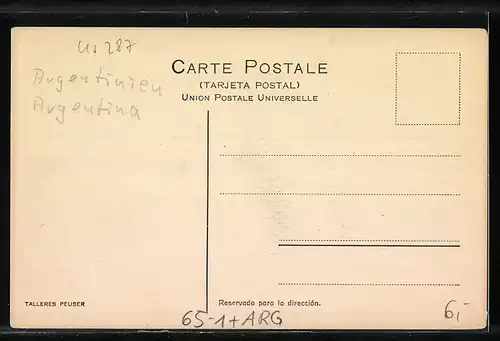 AK Buenos Aires, Estacion Constitucion, Bahnhof