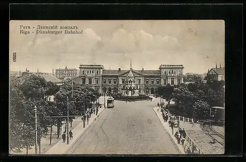 AK Riga, Dünaburger Bahnhof