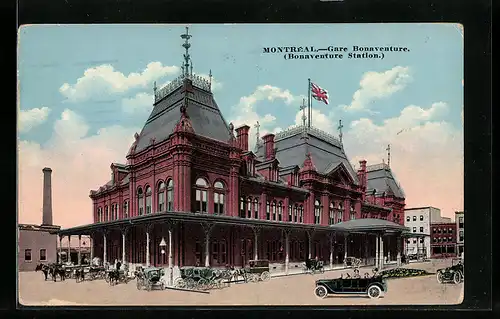 AK Montreal, Gare Bonnaventure, Bahnhof