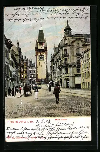 AK Freiburg i. Br., Martinsthor