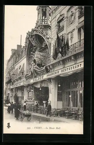 AK Vichy, Le Music-Hall, Motiv des Gebäudes