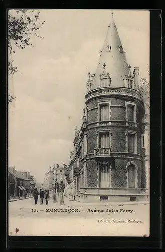 AK Montlucon, Avenue Jules Ferry