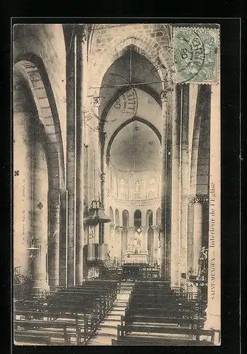 AK Saint-Menoux, Intérieur de l`Eglise