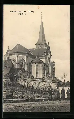 AK Cosne-sur-L`Oeil, L`Église