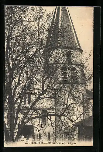 AK Ferrières-sur-Sichon, L`Église