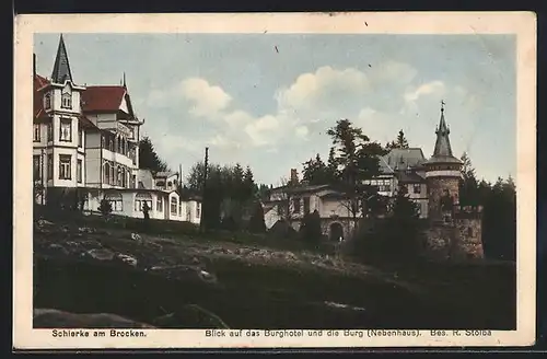 AK Schierke, Burghotel und Burgnebenhaus